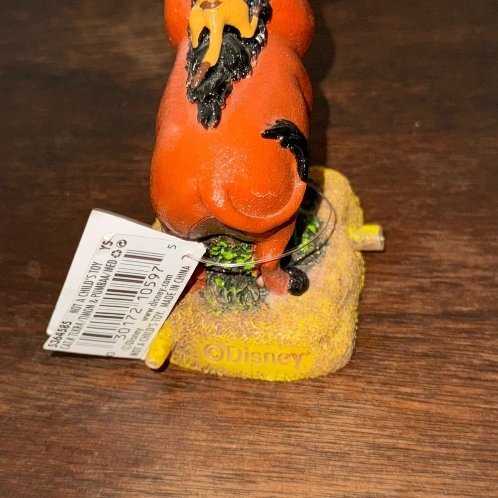 Disney Timon and Pumbaa Aquarium Fish Tank Figurine